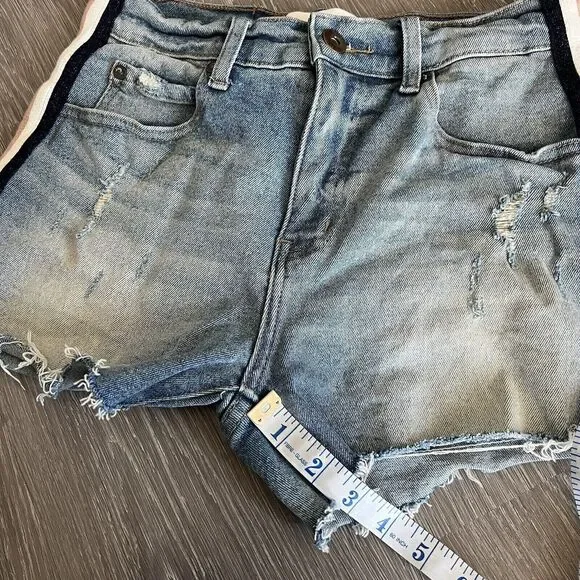 Pistola Denim Shorts Womens Size 25 Winston High Rise Blue - Picture 7 of 12